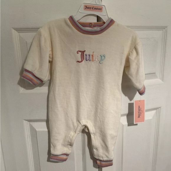 Juicy Couture Baby Girls Coverall Size 3-6 Months
